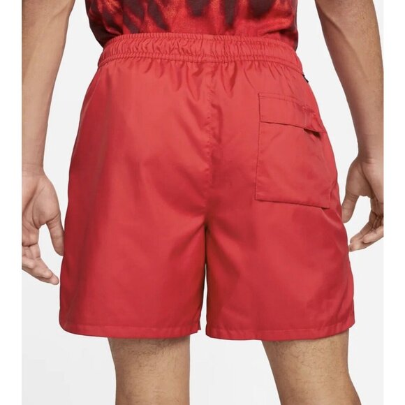 Nike Men's NSW Woven Flow Shorts Lined University Red Size XL NEW WITH TAGS! - Picture 2 of 10